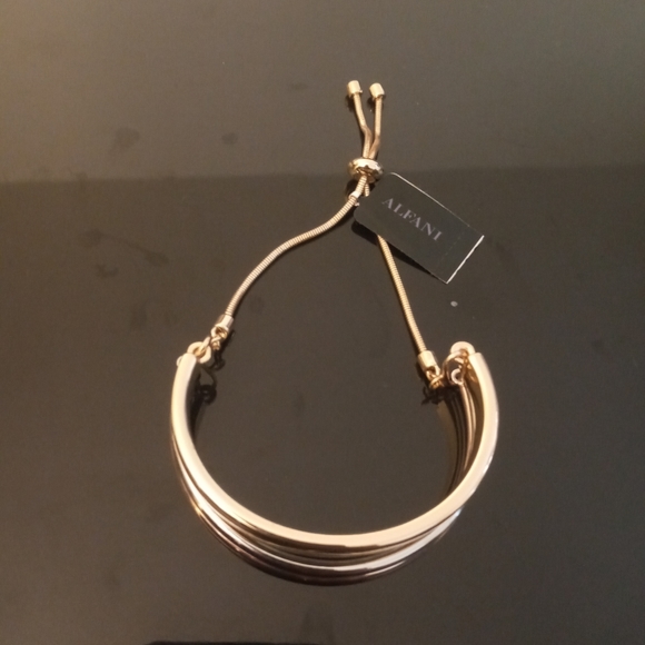 Alfani Curved Bar Slider Bracelet - Picture 5 of 5